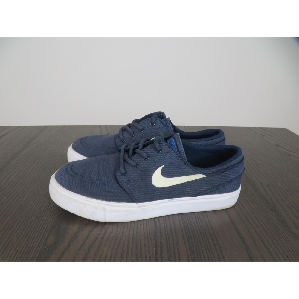 Nike SB Stefan Janoski Shoes Boys 6 Blue Skateboarding Sneakers 525104-412 - Picture 4 of 10
